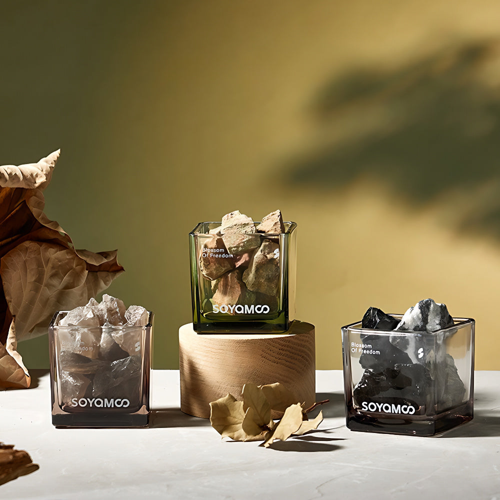 Forest Series Crystal Stone Diffuser Set