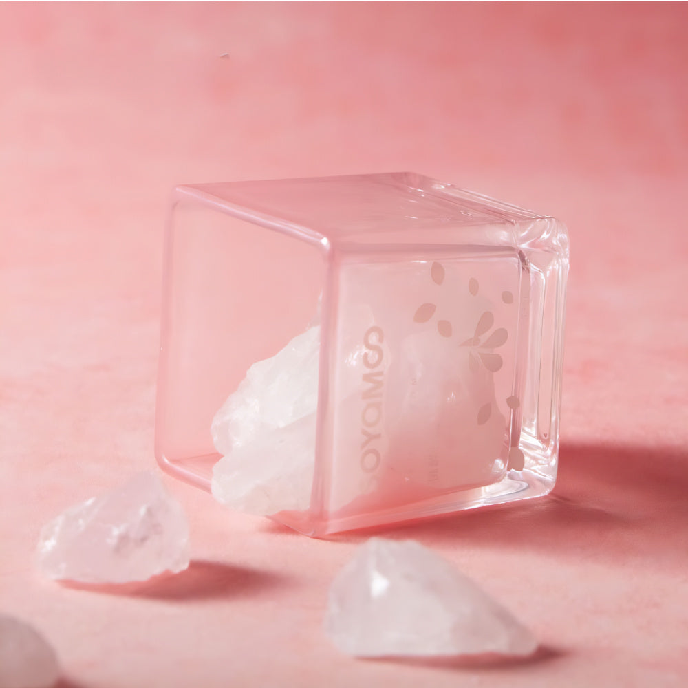 White Peach Crystal Stone Diffuser Set